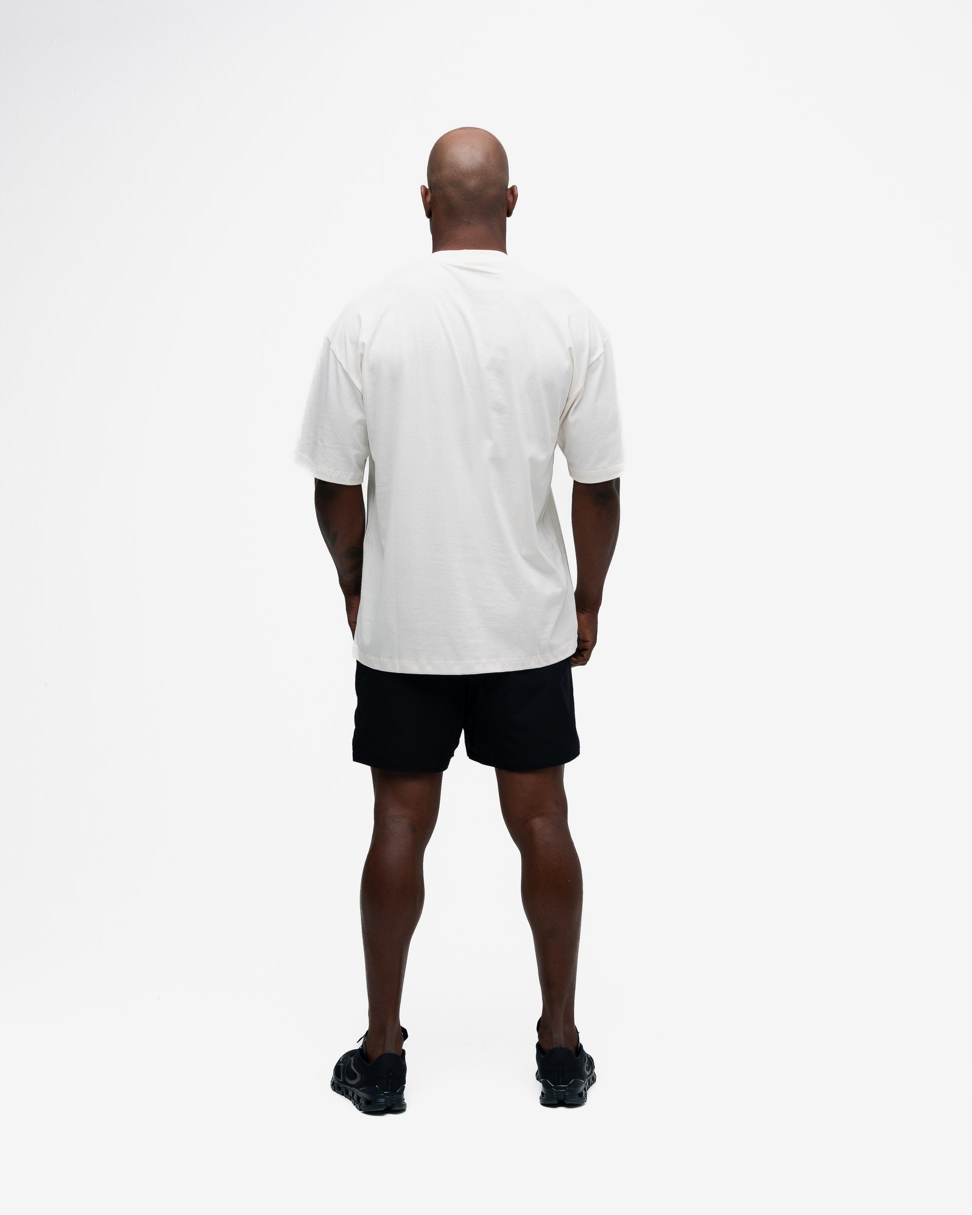 Camiseta Oversized Mith Nation Training Club Off White