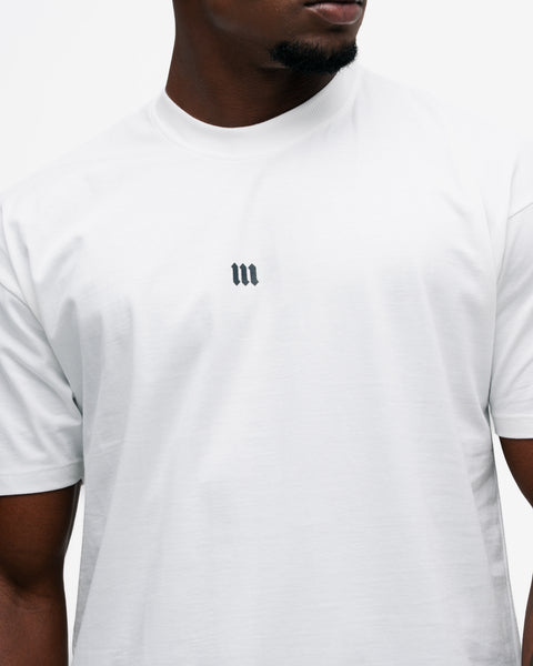 Camiseta Oversized Mith Nation Black Lines Off White