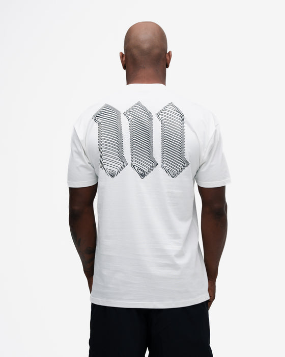 Camiseta Oversized Mith Nation Black Lines Off White