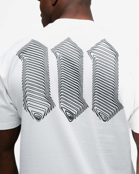 Camiseta Oversized Mith Nation Black Lines Off White