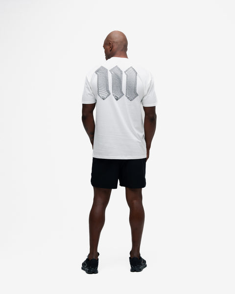 Camiseta Oversized Mith Nation Black Lines Off White