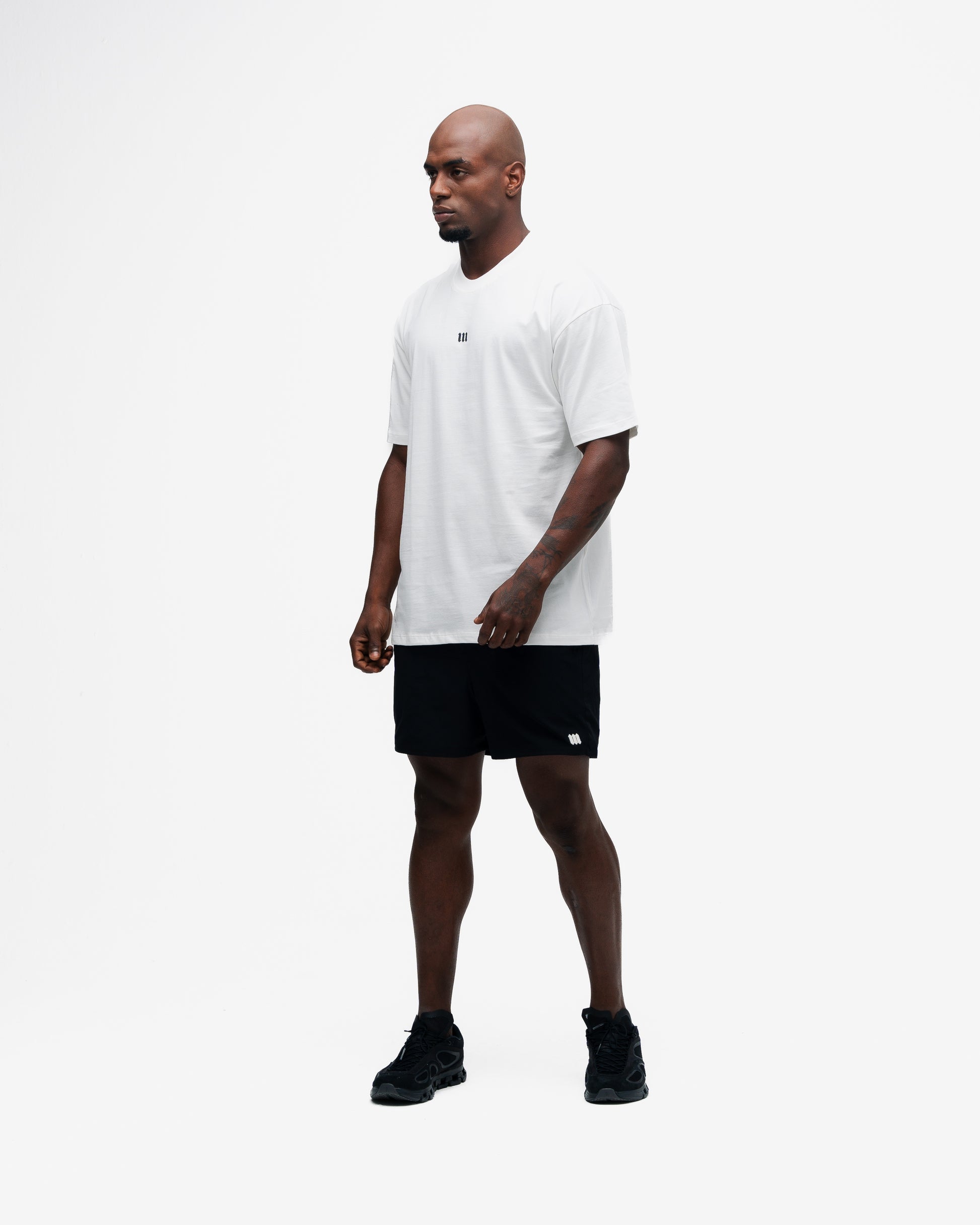 Camiseta Oversized Mith Nation Writing Off White