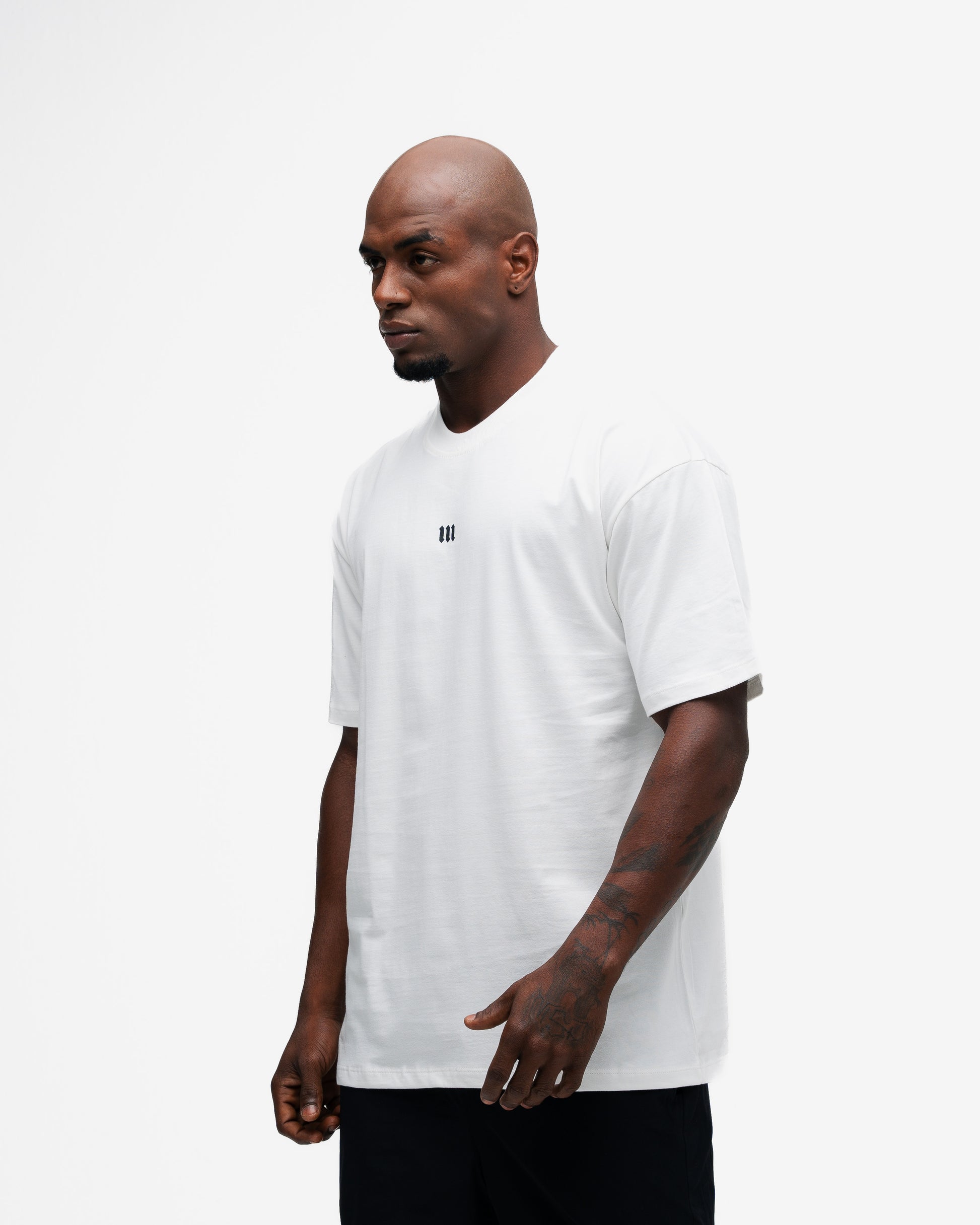 Camiseta Oversized Mith Nation Writing Off White