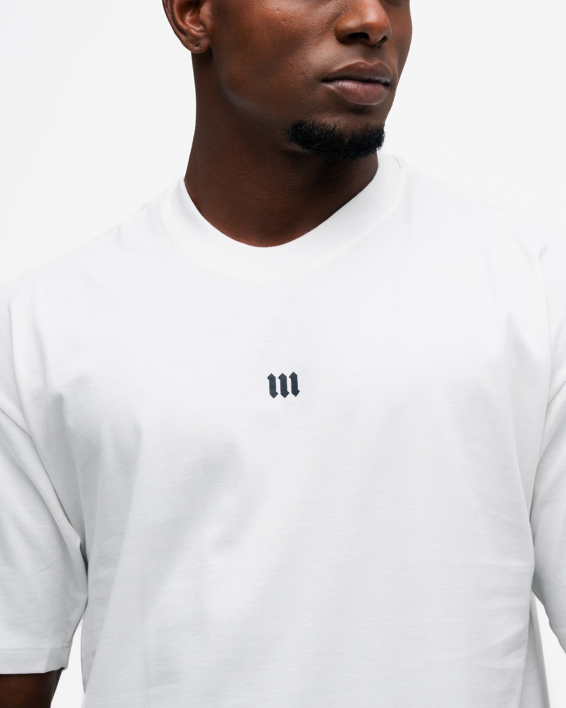 Camiseta Oversized Mith Nation Writing Off White