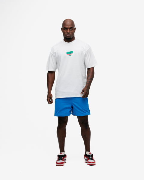 Camiseta Oversized Comam Frutas Burger Off White