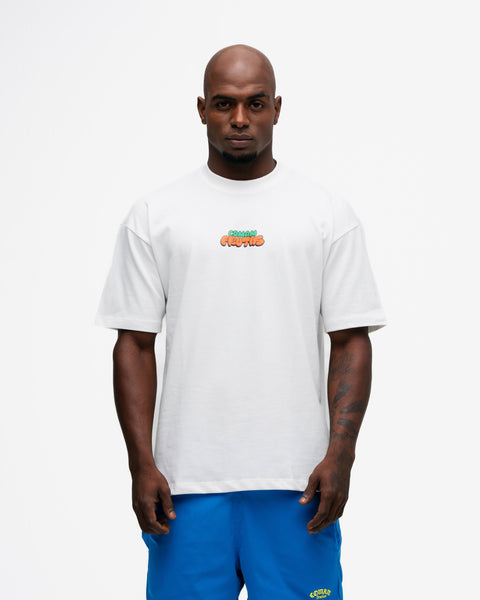 Camiseta Oversized Comam Frutas Toyart Off White