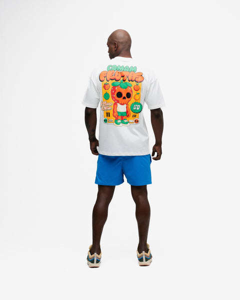 Camiseta Oversized Comam Frutas Toyart Off White