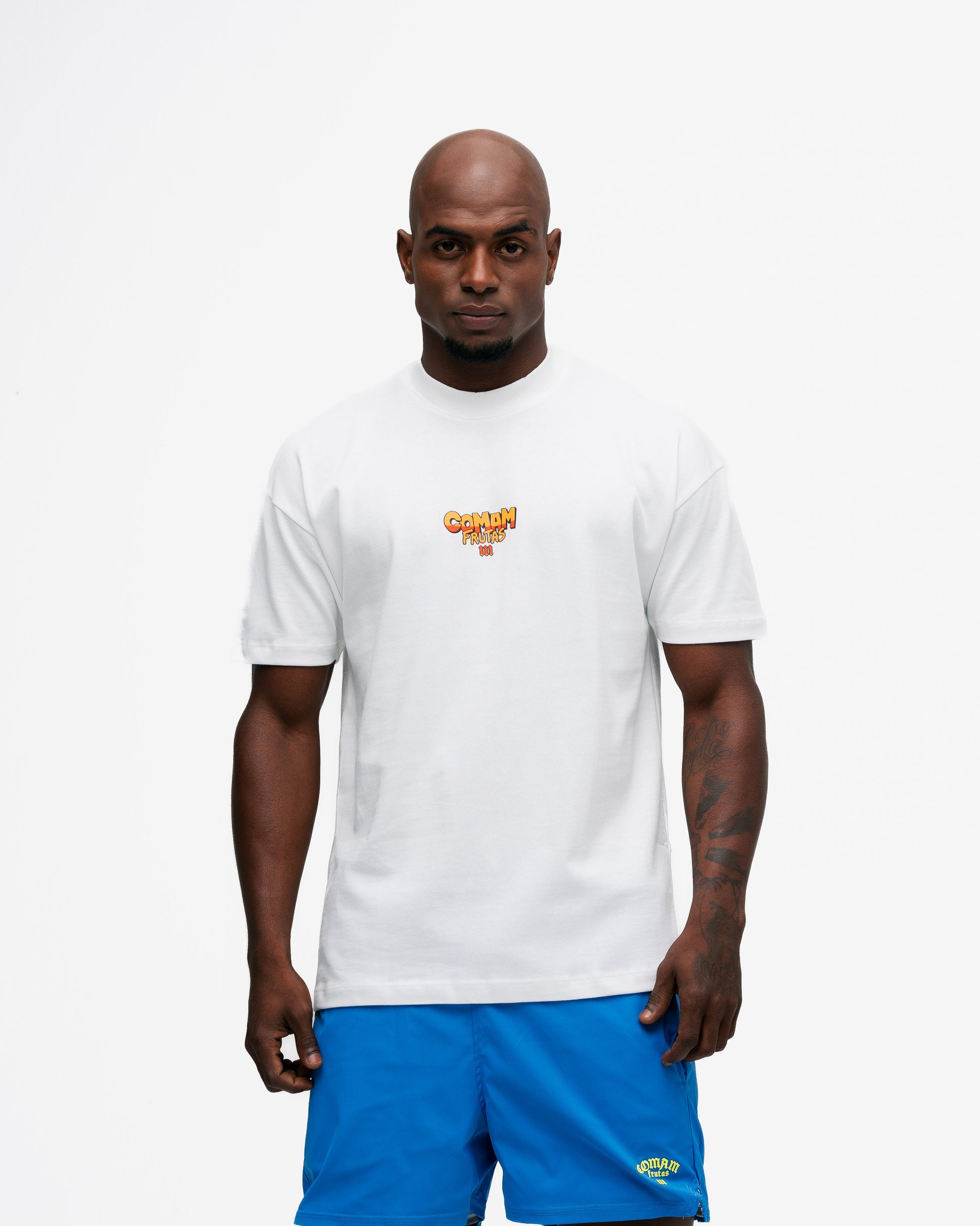 Camiseta Oversized Comam Frutas Gorgons Off White