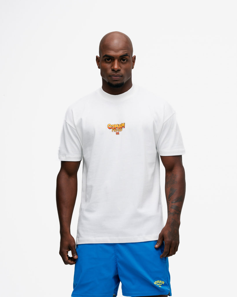 Camiseta Oversized Comam Frutas Gorgons Off White