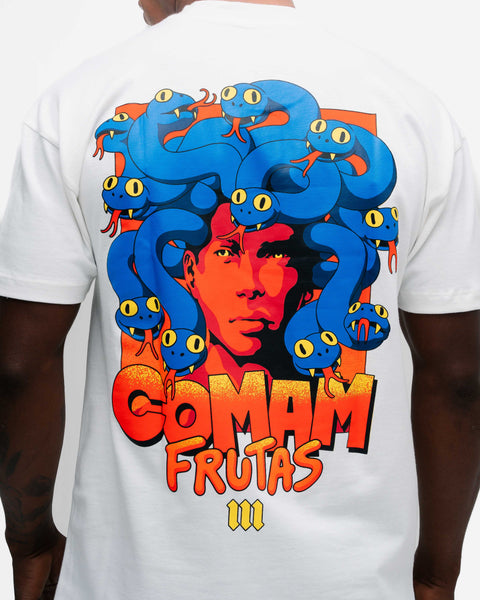 Camiseta Oversized Comam Frutas Gorgons Off White