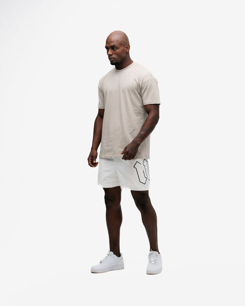 Camiseta Oversized Symbol Bege Mith