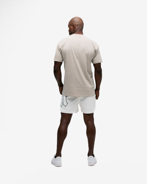 Camiseta Oversized Symbol Bege Mith