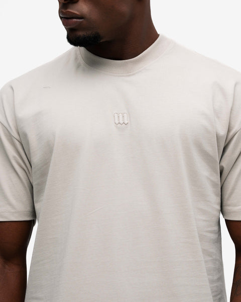 Camiseta Oversized Mith Nation Adornment Bege