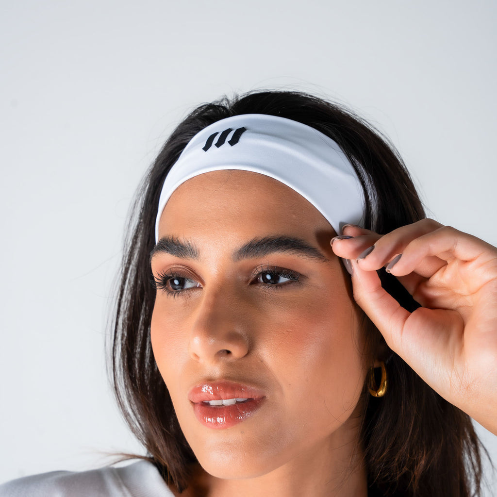 Faixa de Cabelo Feminino Mith Nation Off White