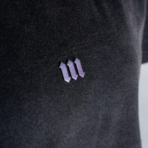 Cropped Feminino Estonado Mith Nation Iridescent Preto