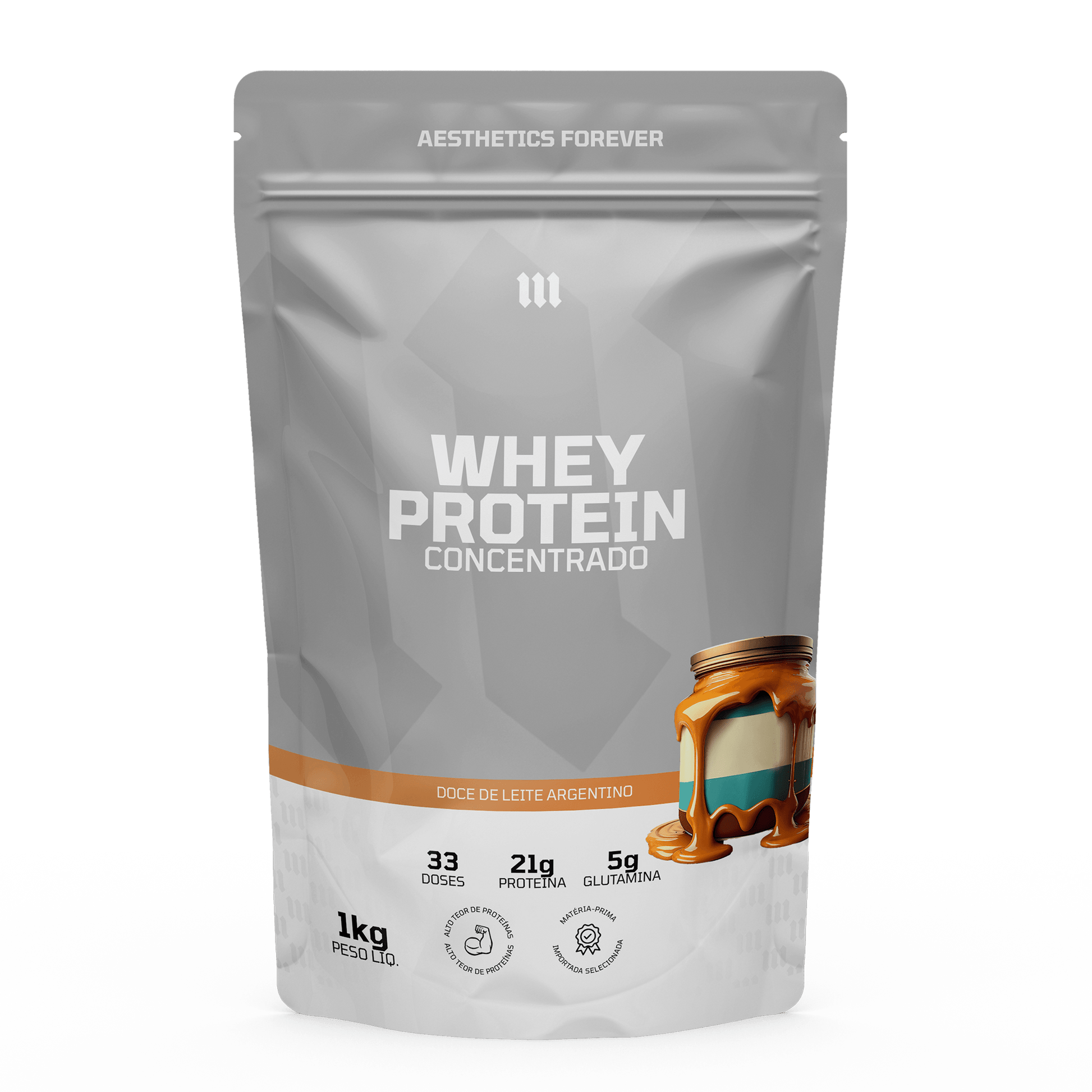 Whey Protein Concentrado 1kg - Doce De Leite Mith