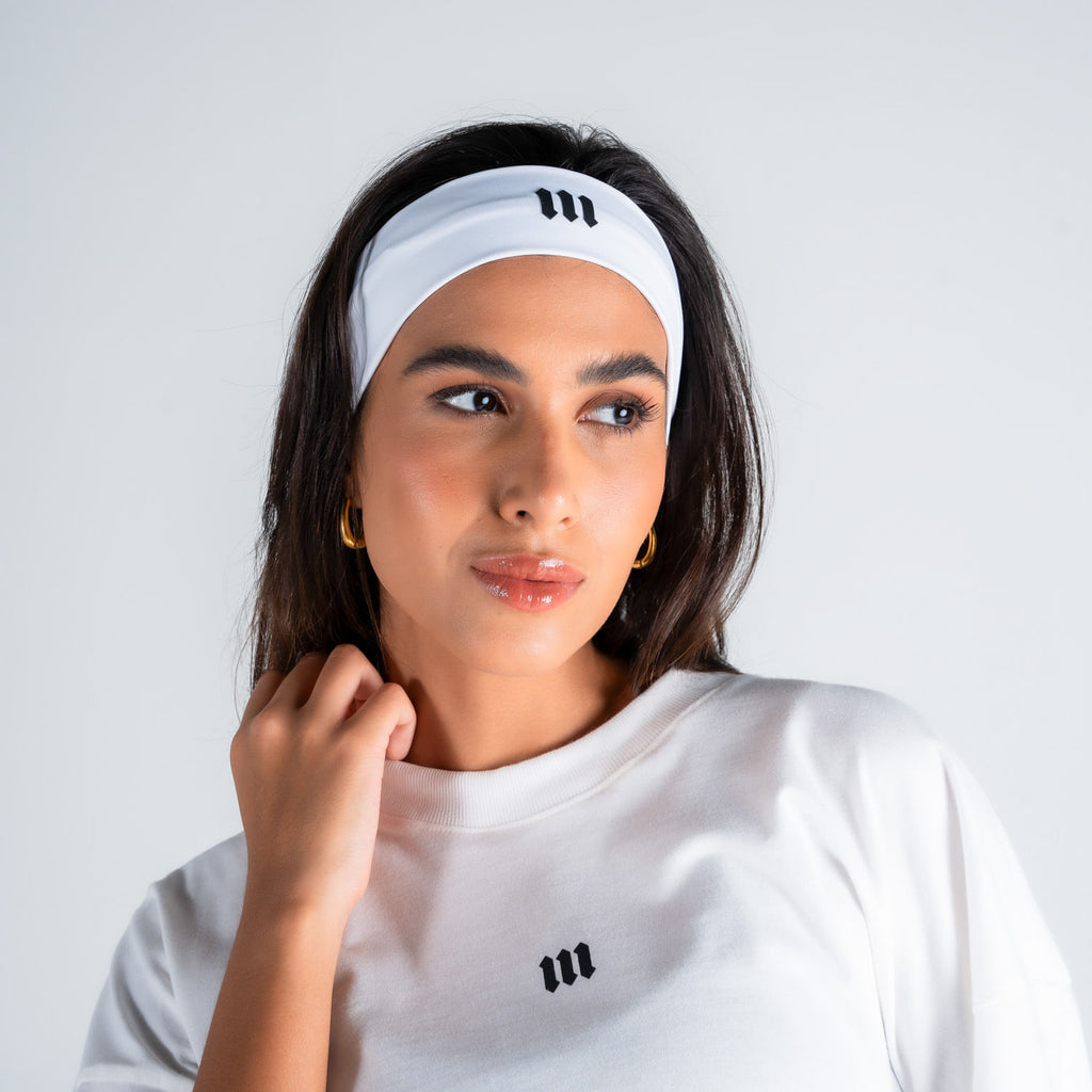 Faixa de Cabelo Feminino Mith Nation Off White