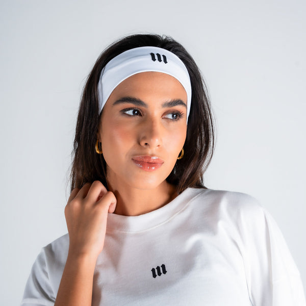 Faixa de Cabelo Feminino Mith Nation Off White