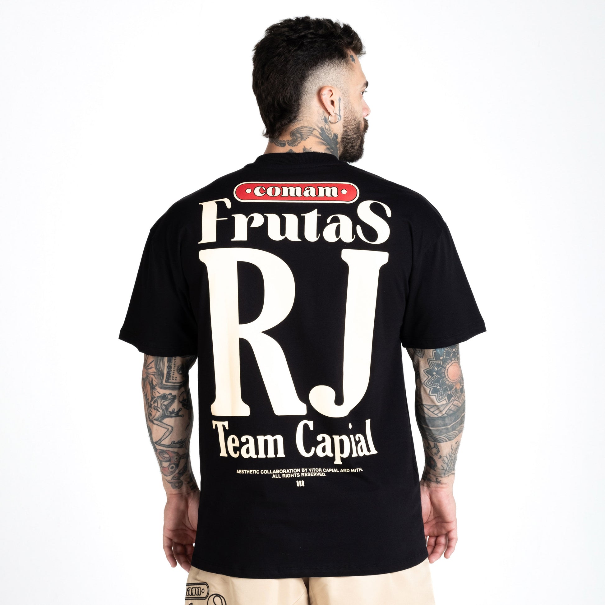 Camiseta Oversized Comam Frutas Team Capial RJ Preto