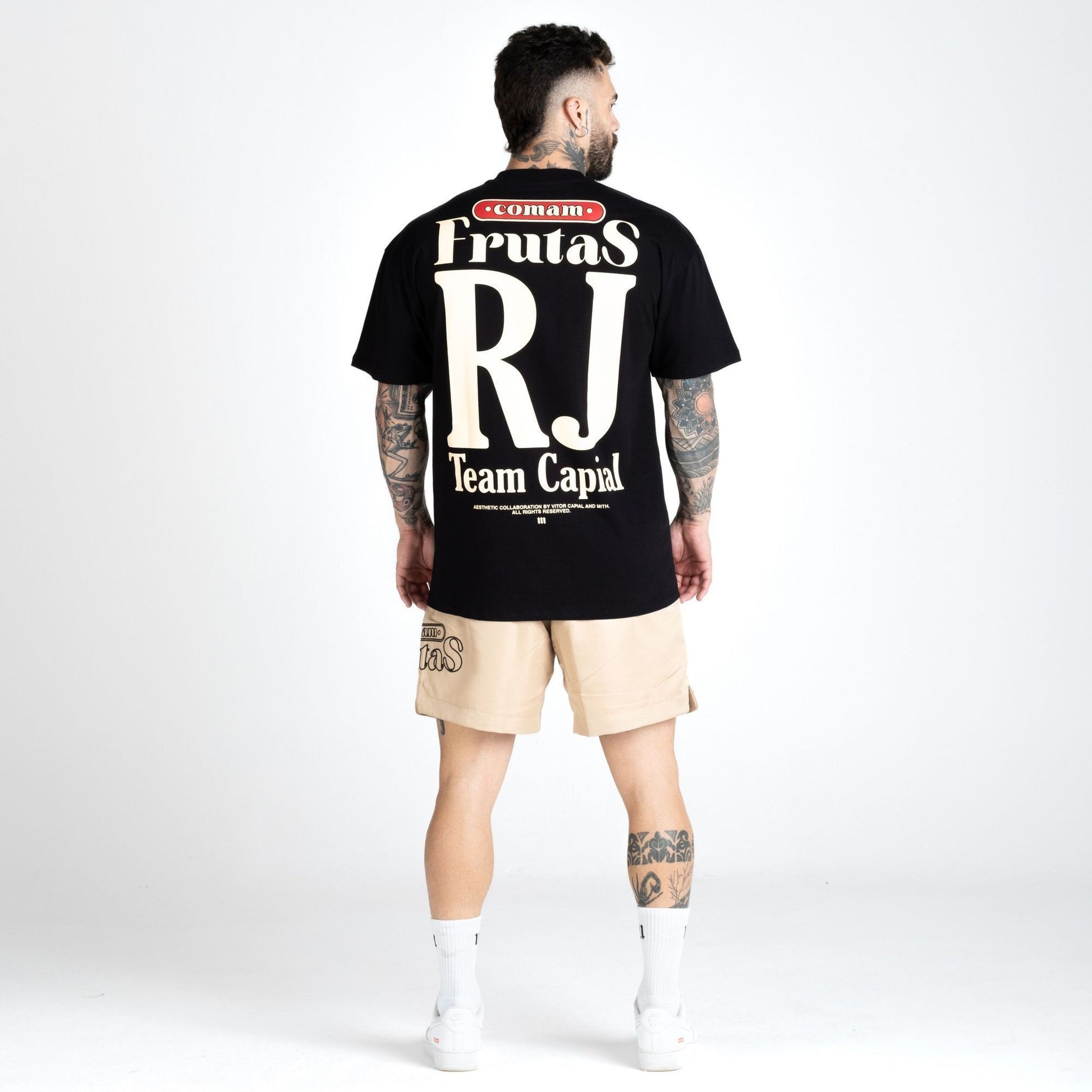 Camiseta Oversized Comam Frutas Team Capial RJ Preto