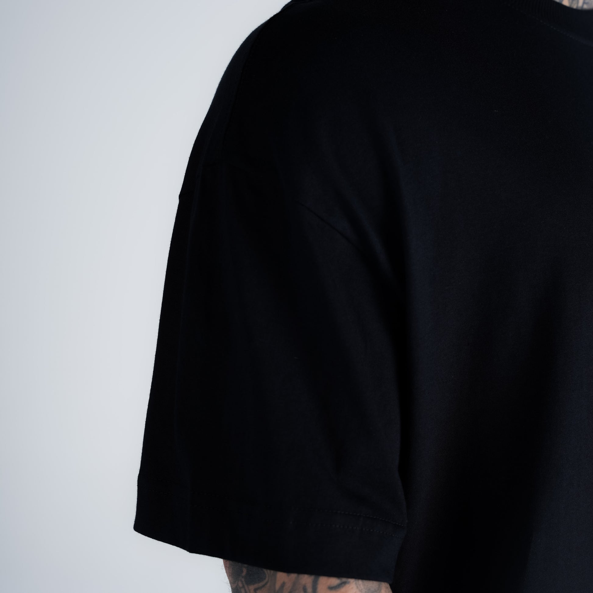 Camiseta Oversized Comam Frutas By Mith Preto