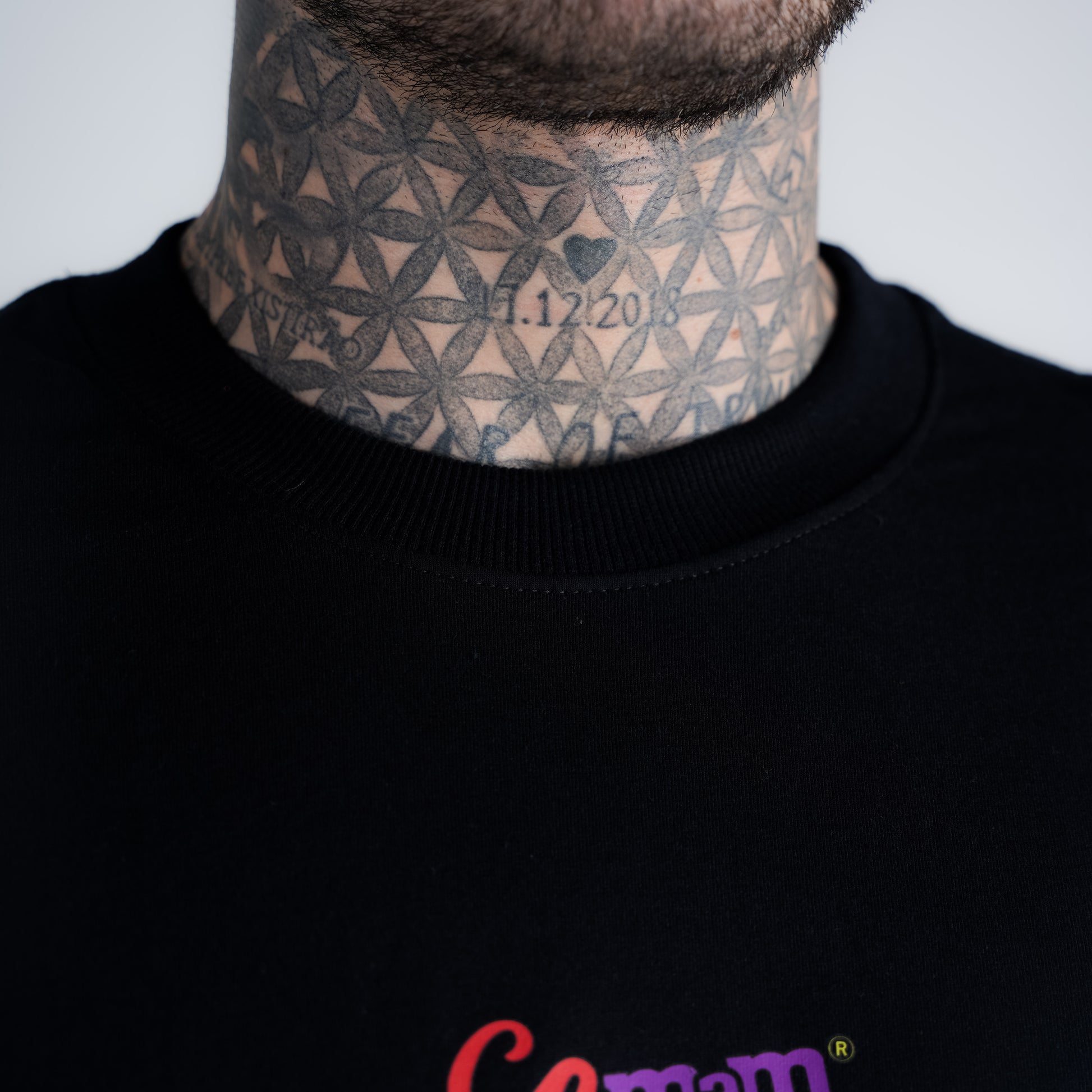 Camiseta Oversized Comam Frutas By Mith Preto