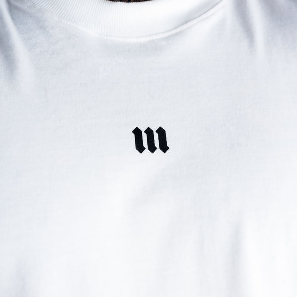 Camiseta Oversized Mith Nation Black Lines Off White