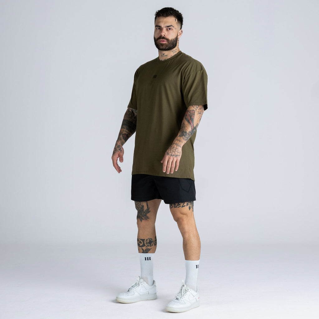 Camiseta Oversized Mith Nation Profile Verde
