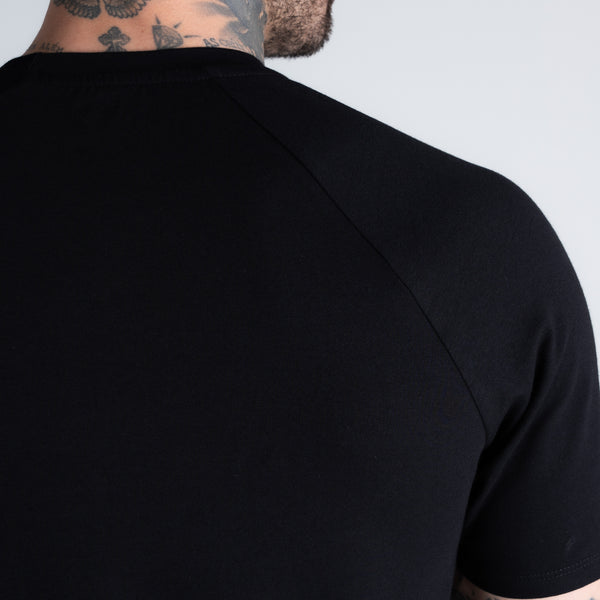 Camiseta Raglan Mith Nation Preto