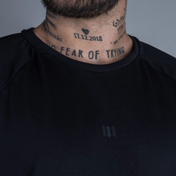 Camiseta Raglan Mith Nation Peruvian Preto