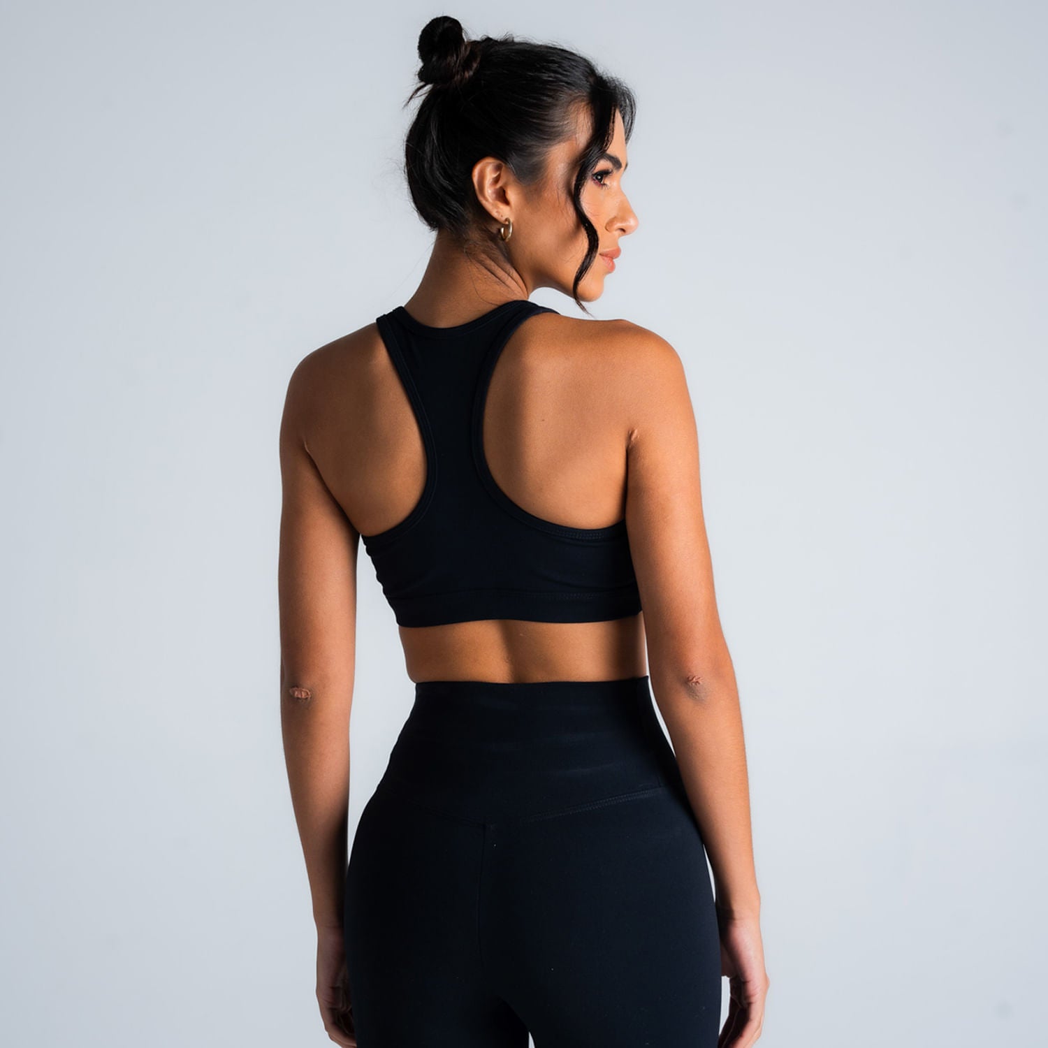 Top Feminino Comam Frutas Logo Preto