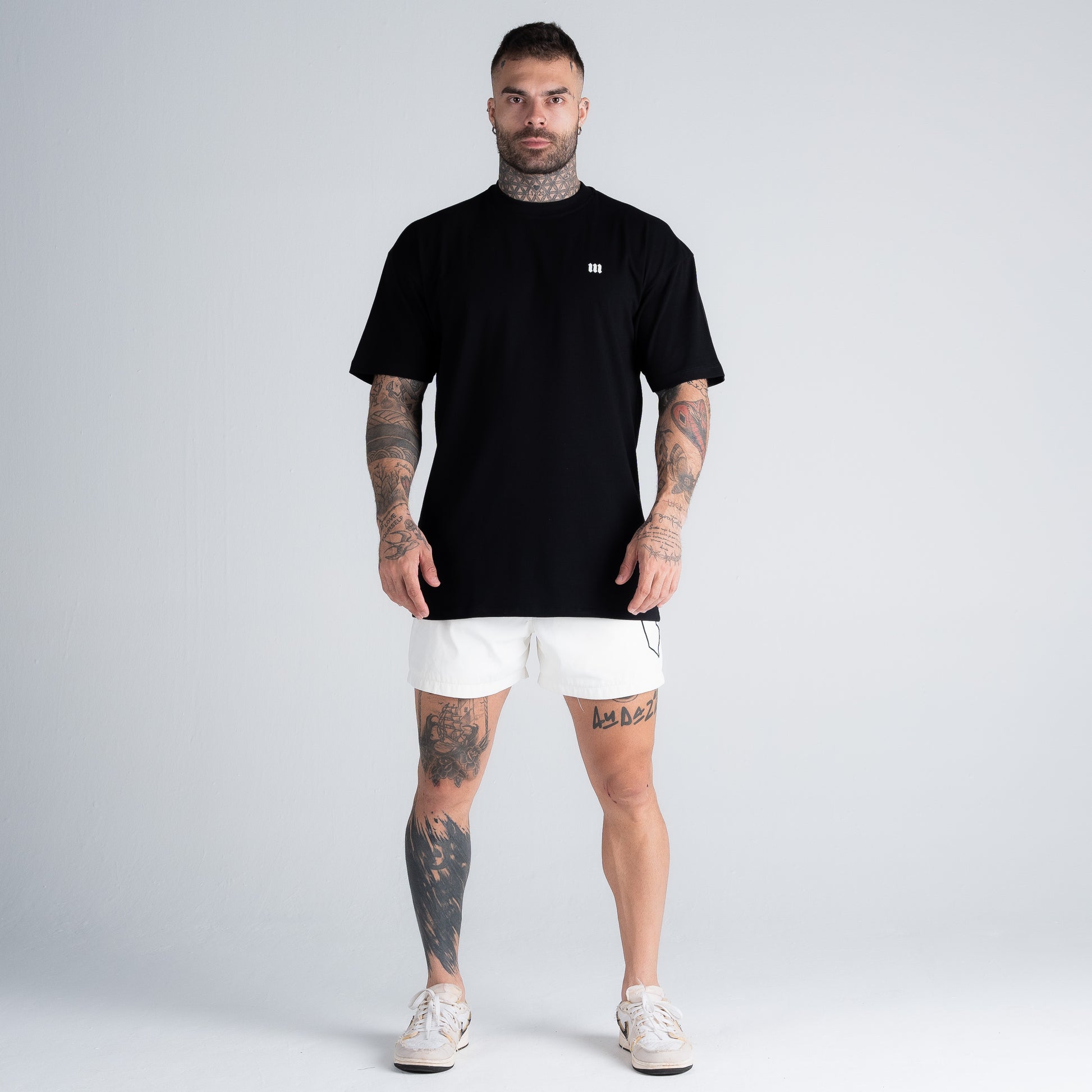 Camiseta Oversized Mith Nation Clipping Preto