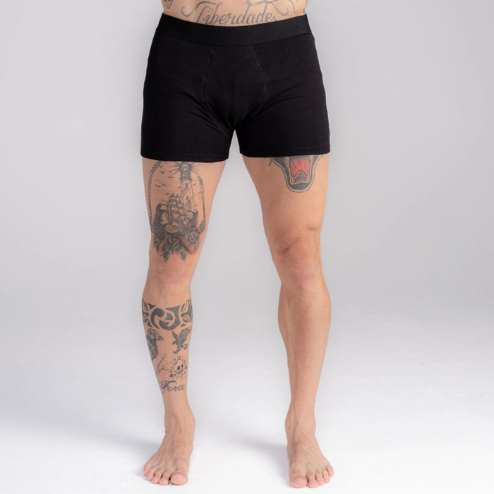Cueca Boxer Cotton Mith Nation Preto