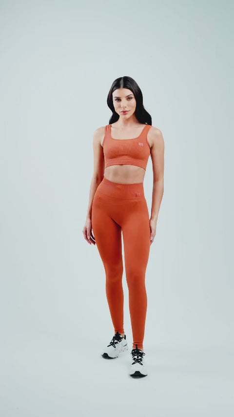 Legging Mith Everyday Seamless Marrom