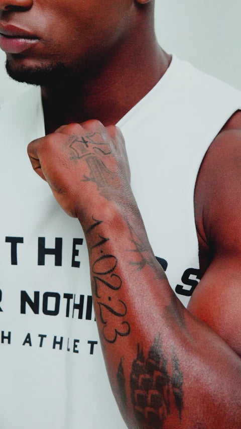 Regata Cut Off Mith Nation Aesthetics or Nothing Off White