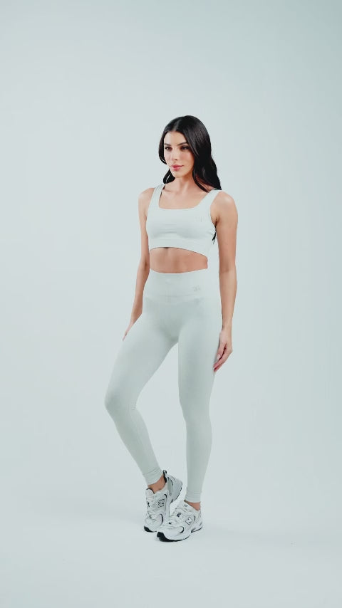 Top Mith Everyday Seamless Cinza