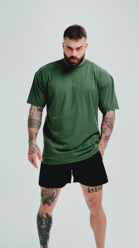 Camiseta Oversized Symbol Verde Mith