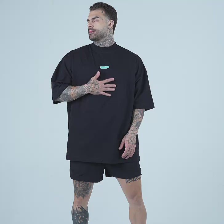 Camiseta Oversized Hazy Mith Aesthetics Preto